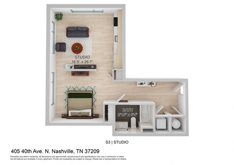 405 40th Ave N Studio-2 Beds Apartment for Rent - Photo Gallery 35